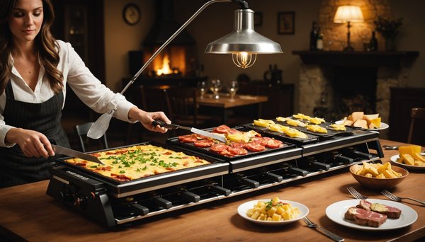 Raclette-geräte im vergleich: top-modelle für geselligkeit
